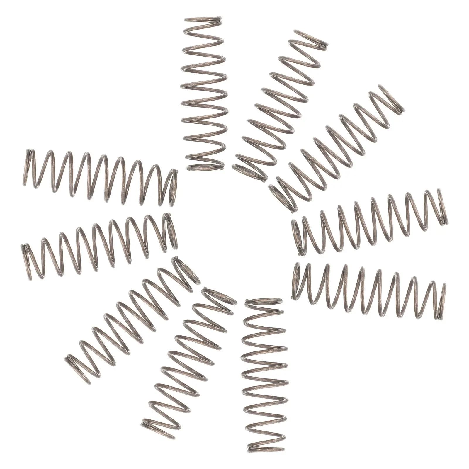 10Pcs Premium Stainless Steel Pruner Spring Replacement for Hand Pruners Garden Shears Precision Pruning Shears Spring Parts