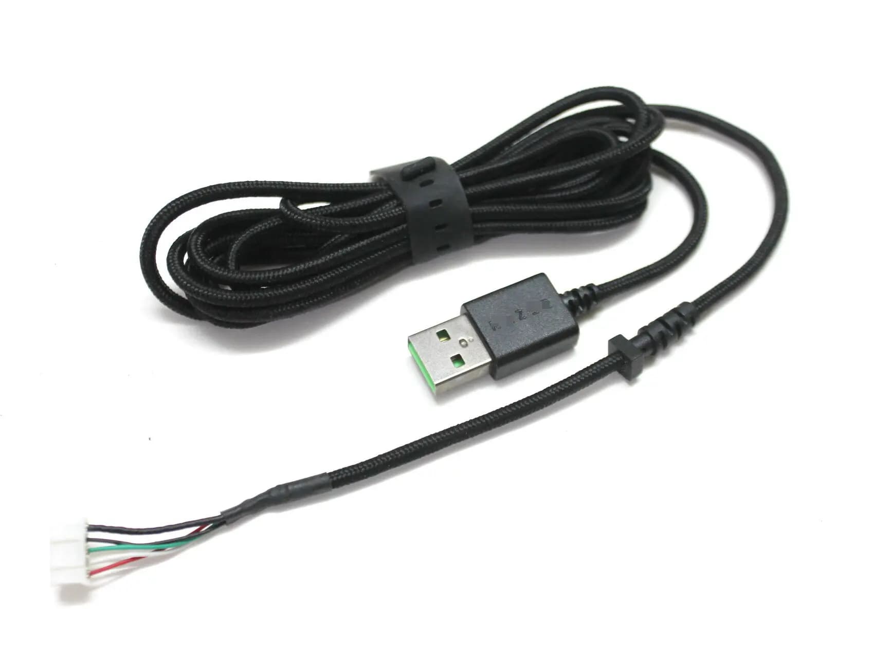 Cavo di ricambio per mouse USB in nylon resistente per Razer DeathAdder Essential Mouse da gioco cablato Kraken Pro V2 Cuffie da gioco