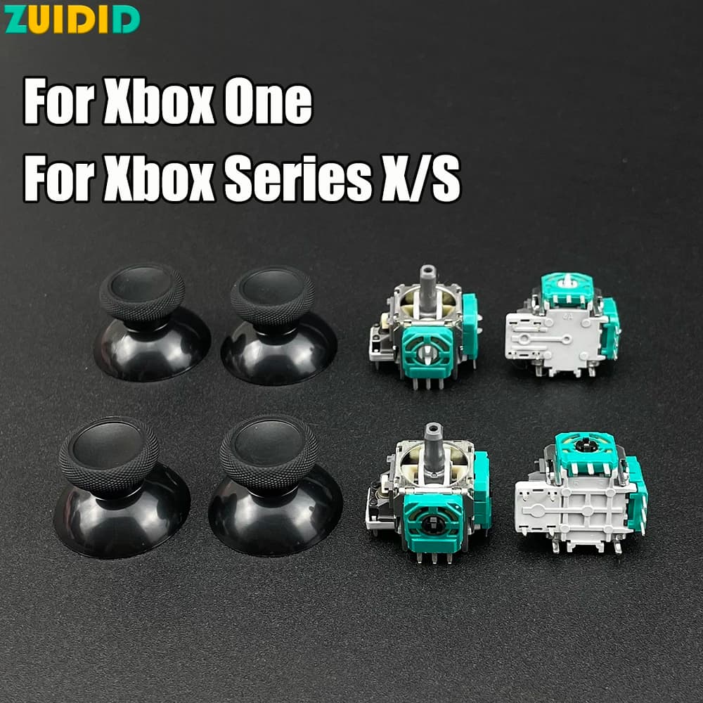 ZUIDID 2pc 3D Analogico Thumb Stick Sensore Potenziometri Parti di Riparazione per Xbox One per Xbox Serie X/S Controller Gamepad Joystick