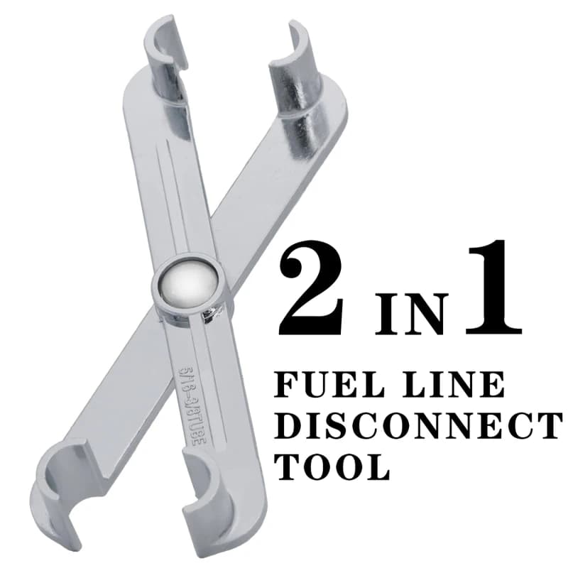 Linea carburante per auto in lega di zinco 3/8 '' 5/16 '' Hassle Free ABN Linea carburante Strumento a forbice per scollegare Rimuove raccordi a disconnessione rapida in