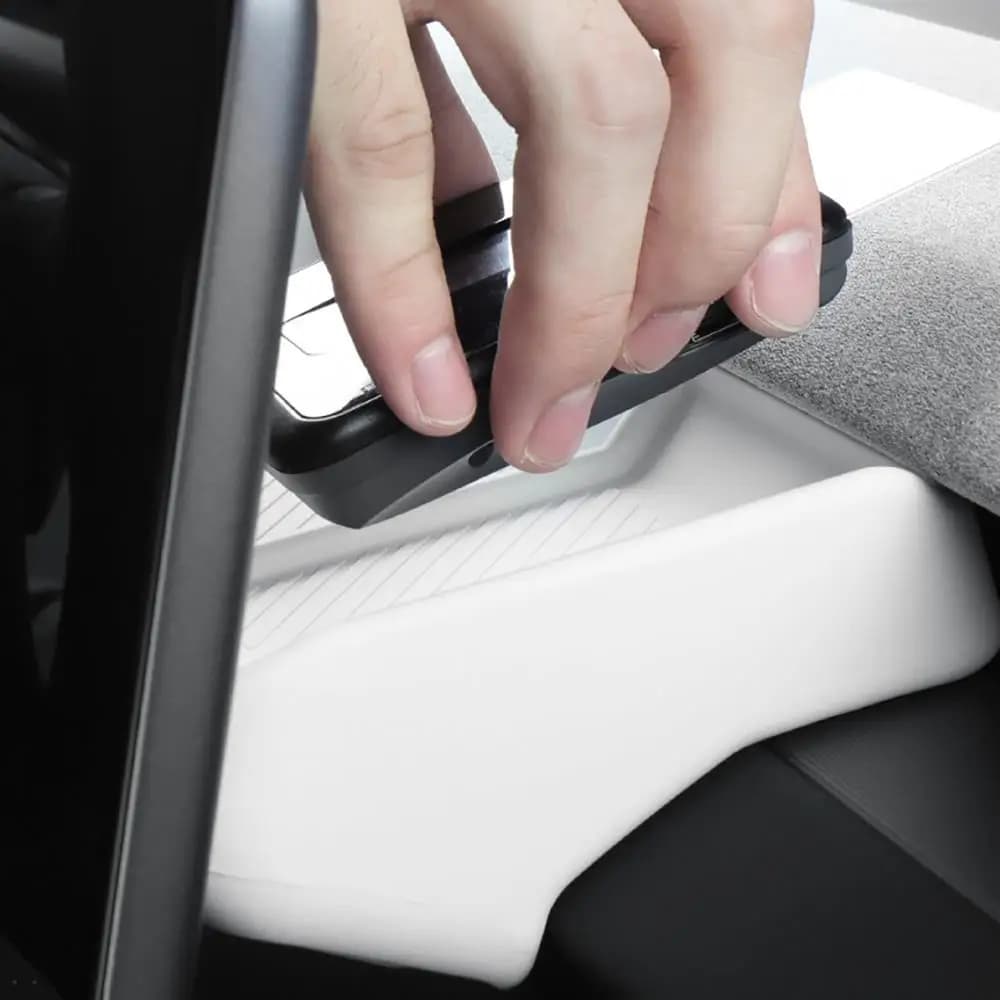 Rear Screen Storage box For Tesla New Model 3 Highland 2024 and Model Y Launch 2025 Dashboard bracket Tissue Box Tray ECT Panel