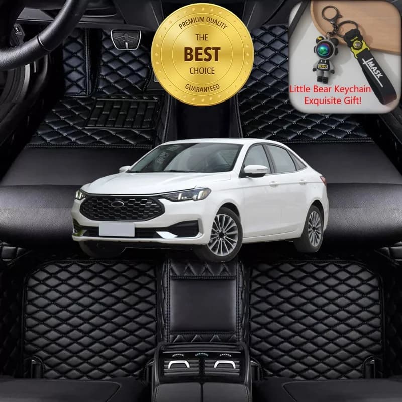 Personalized Car Mats for Ford Escort C490/C704, Luxury Car Accessories, Moquette Cover for Left/ Right Guide