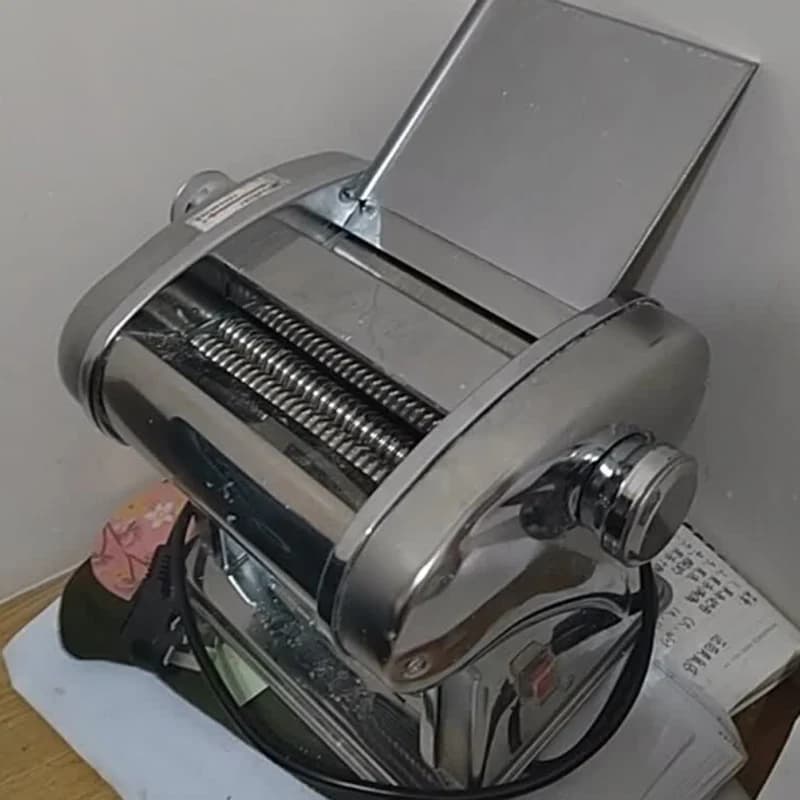 Wide Commercial Electric Noodle Pressing Machine Stainless Steel Pasta Maker Multifunctional Noodle Rolling