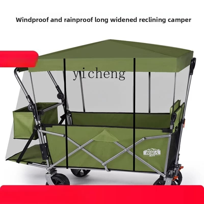 I bambini camper XL possono sdraiarsi al passeggino da esterno possono sedersi al grande culla