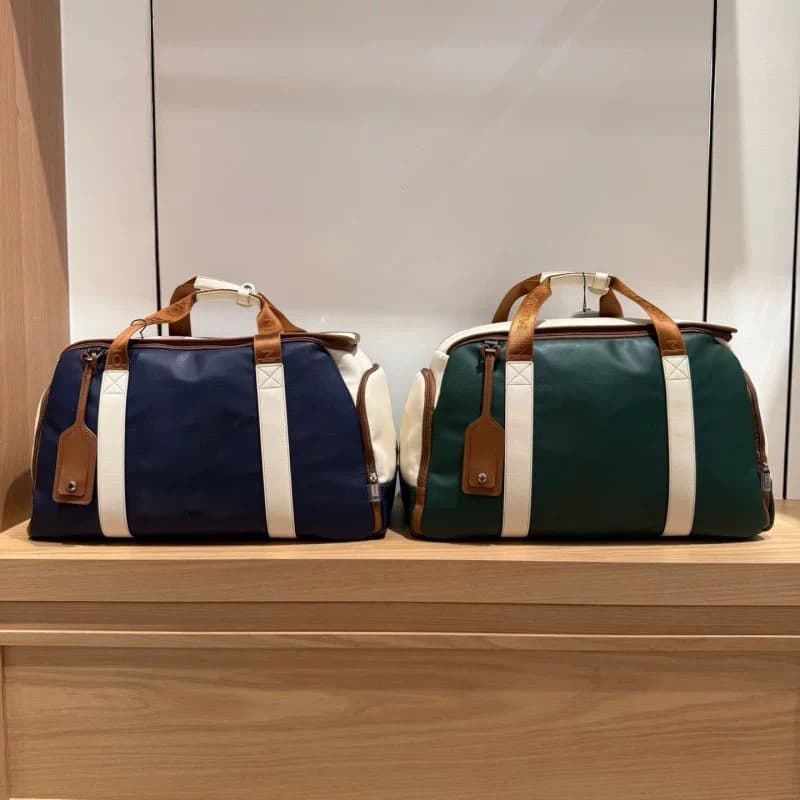 Borsa da golf Boston 2026 per la primavera anticipata, borsa porta abiti di grande capacità per uomo e donna, borsone sportivo classico da viaggio