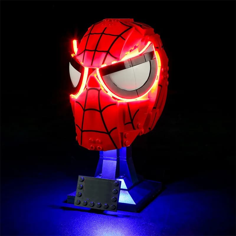 Kit di illuminazione a LED per LEGO-76285, compatibile con il modello Lego Mask, solo kit luce non include il set Lego