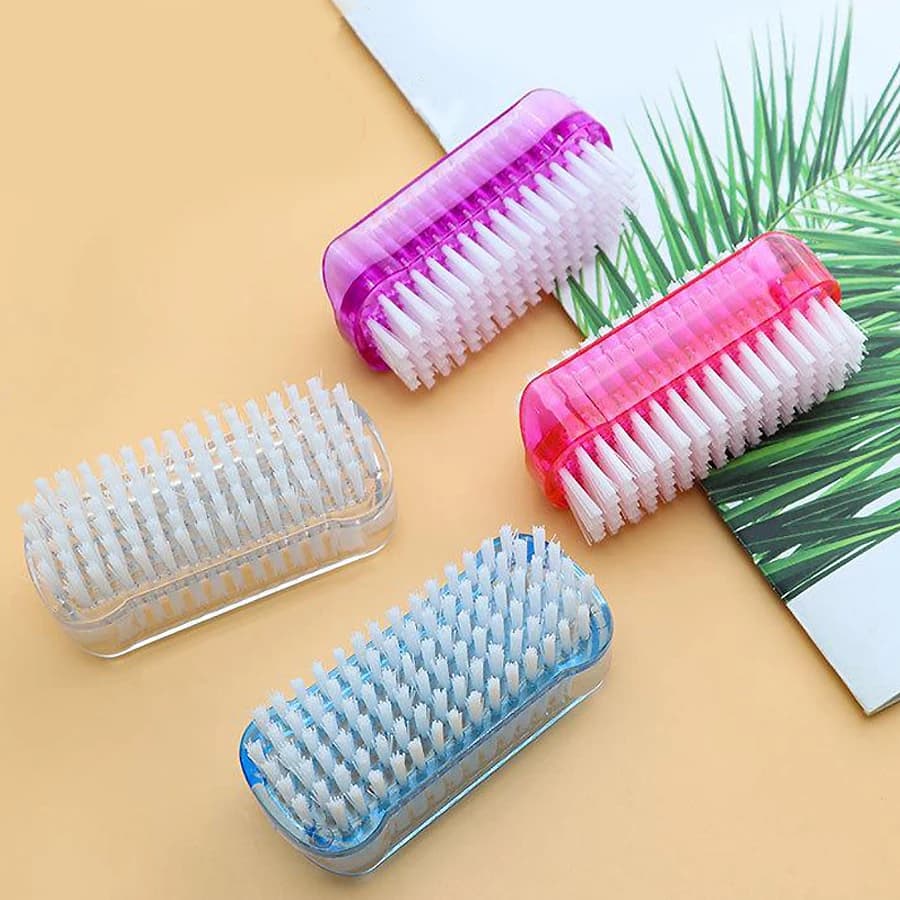 Spazzola per pulizia bifacciale, spazzola per pulizia WC pavimento bagno cucina, spazzola per lavaggio utensile domestico