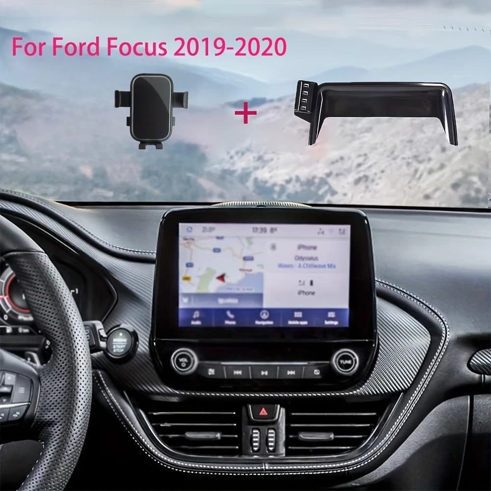 For 2019-2020 for Ford Focus 8-Inch Screen Panel Fixed Base, Automotive Additions, Car Phone Holder