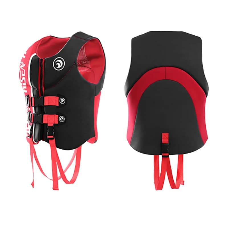 Giubbotto di salvataggio per bambini giubbotto da nuoto in Neoprene per bambini piscina per bambini galleggiante con cinturino di sicurezza regolabile, aiuto per piscina galleggianti CE USCG