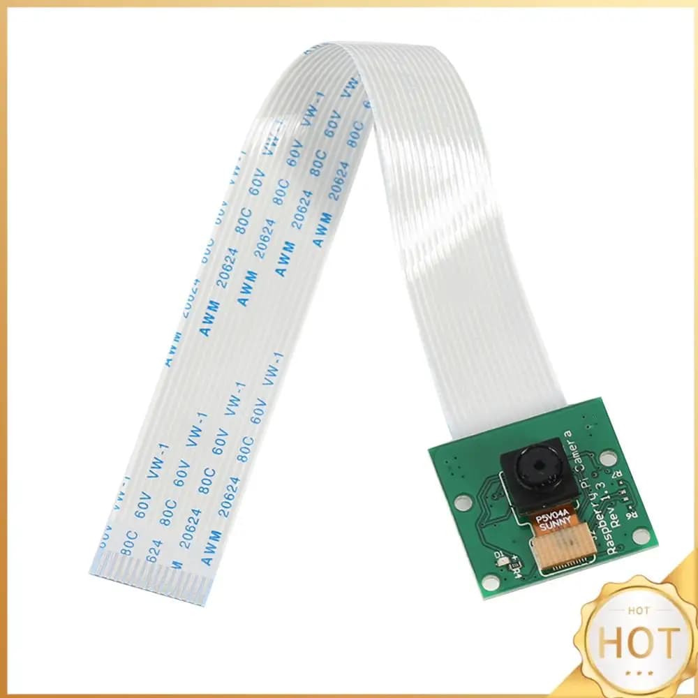 Modulo Telecamera Mini CSI 1080P 5MP con Angolo di Visione di 65 Gradi e Cavo FFC per Raspberry Pi 3 B+/3/2/B+