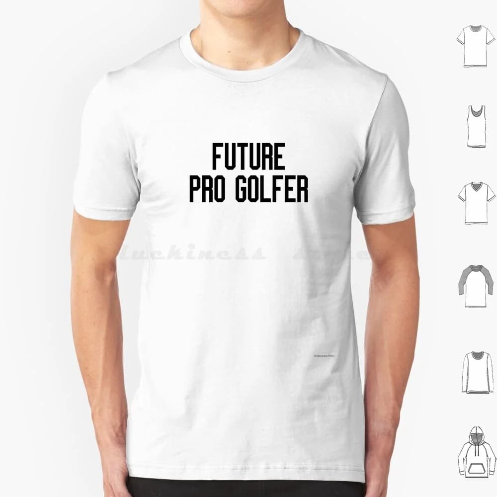 Future Pro Golfer T Shirt 6xl Cotton Cool Tee Golfista Bambini Bambini Golf Bambini Bambino Golf Sport