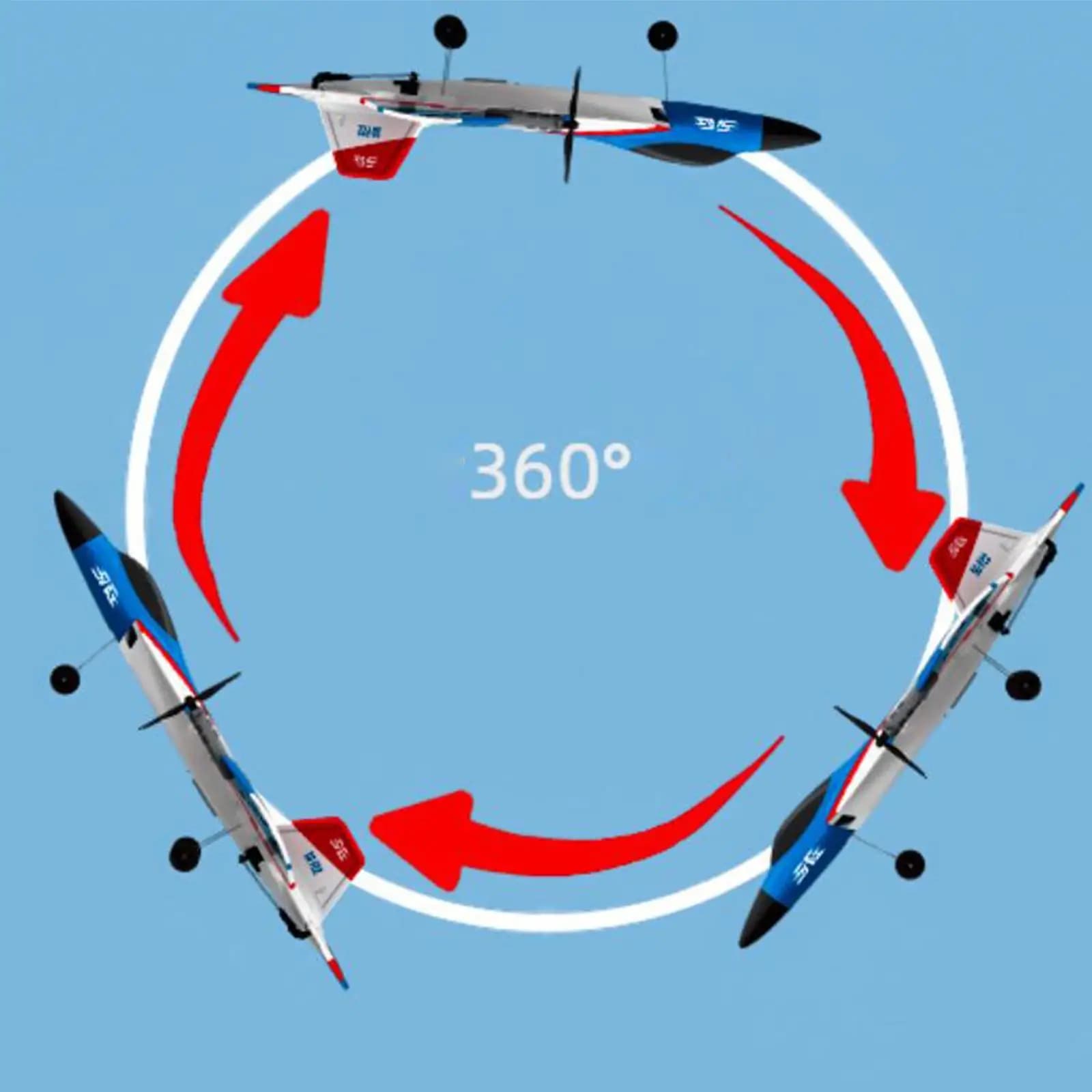 EPP Foam Remote Control Aircraft Outdoor Game Ready to Fly for Boys Children