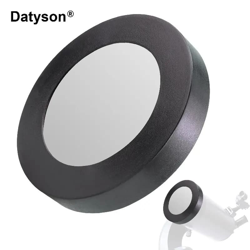 Filtro per telescopio Datyson Eclipse, filtro luminoso, lente filtrante, pellicola protettiva per telescopio e sole, adatto per telescopio Celestron 22097 127Slt con diametro interno di 145 mm