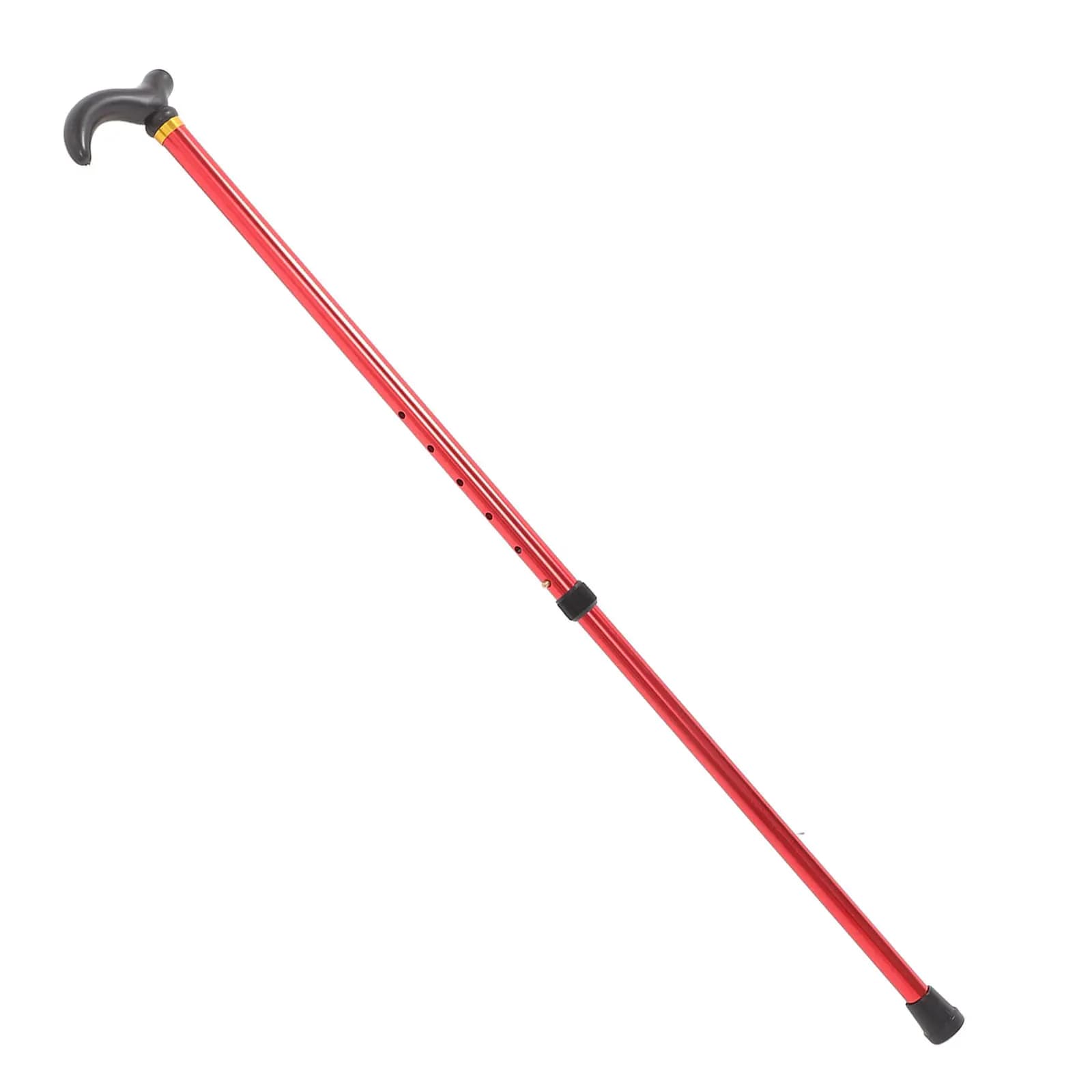 Bastone da Passeggio Telescopico per Anziani con Impugnatura Ergonomica Antiscivolo, Bastone da Trekking Portatile per Escursionismo e Arrampicata
