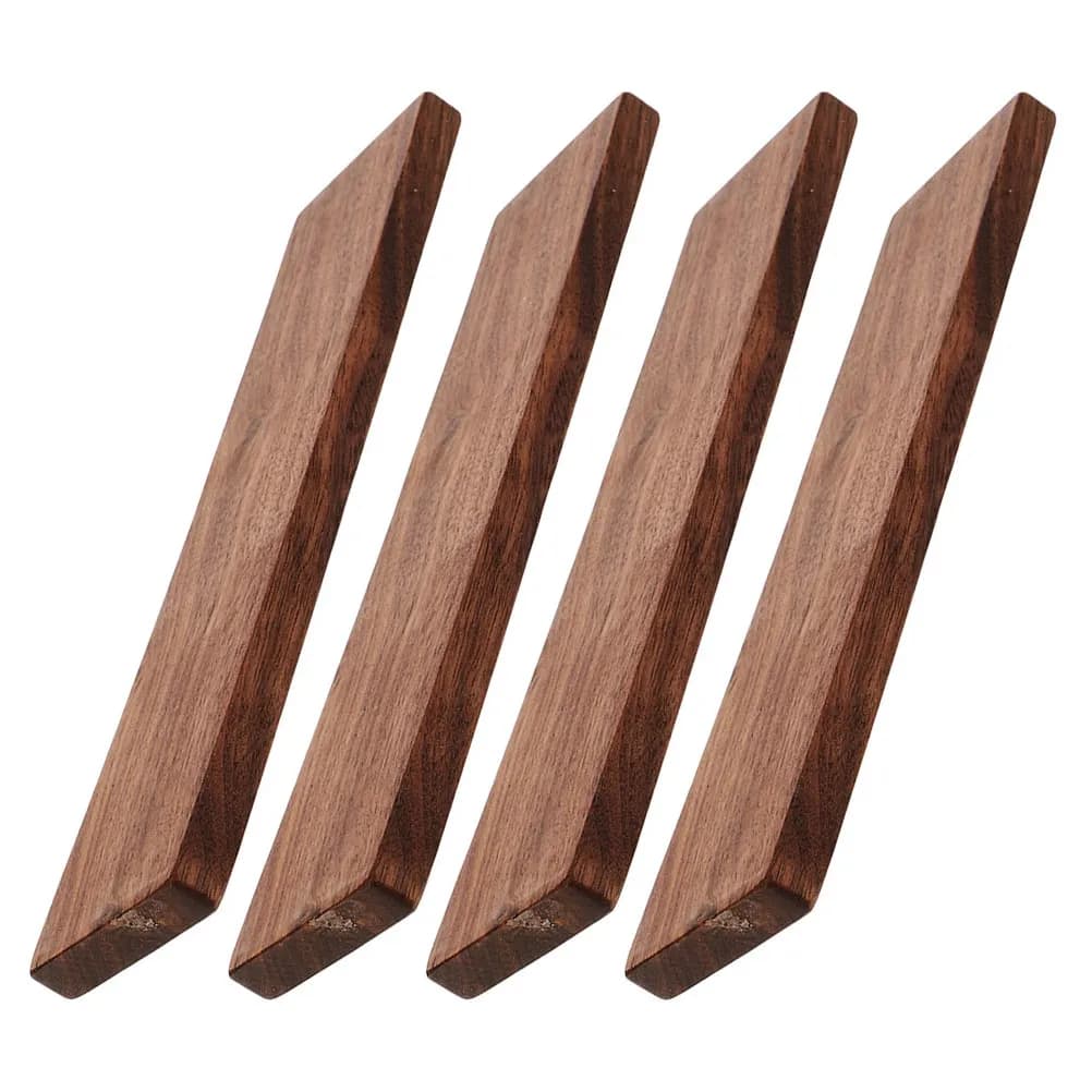 Set di 4 Tavole Spesse in Legno di Noce per Intaglio, Incisione e Progetti di Falegnameria Fai-da-Te