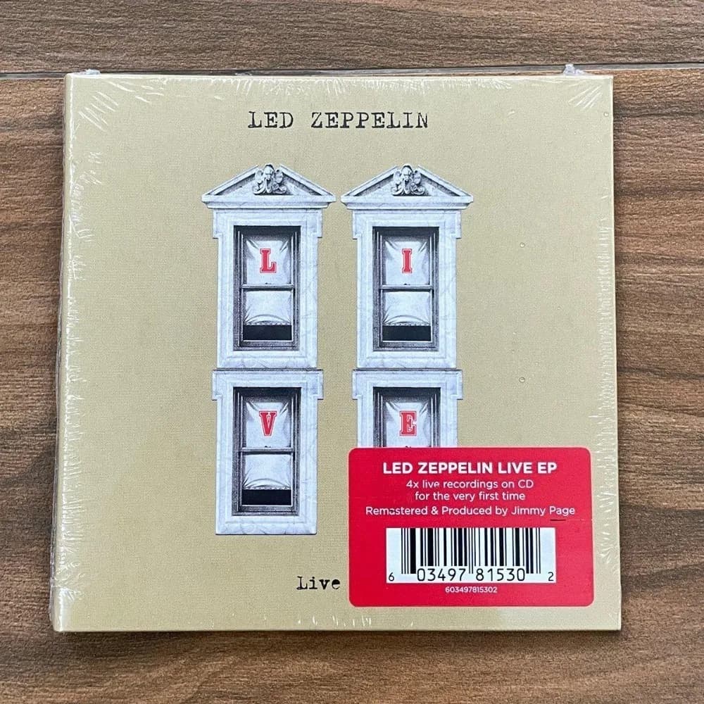 Led Zeppelin + Live EP + Hard Rock Blues Rock + CD + Nuovo Album Live 2025 + per Collezionisti e Fan