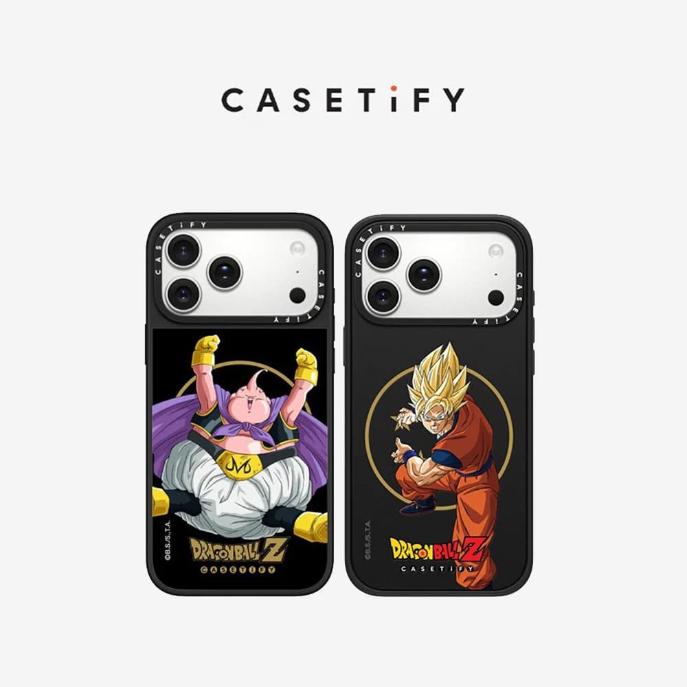 CASETiFY Dragon Ball Z Serie 40° Anniversario Custodia Magnetica Anti-caduta per iPhone 13 14 15 16 17 Pro Max Air Plus Cover Protettiva