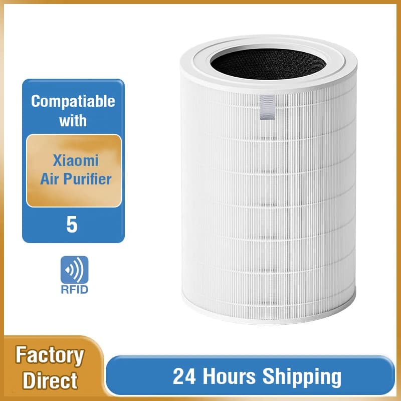 Per la sostituzione del filtro Xiaomi 5 Filtro Xiaomi purificatore d'aria 5 Filtro a carbone attivo 5 Filtro