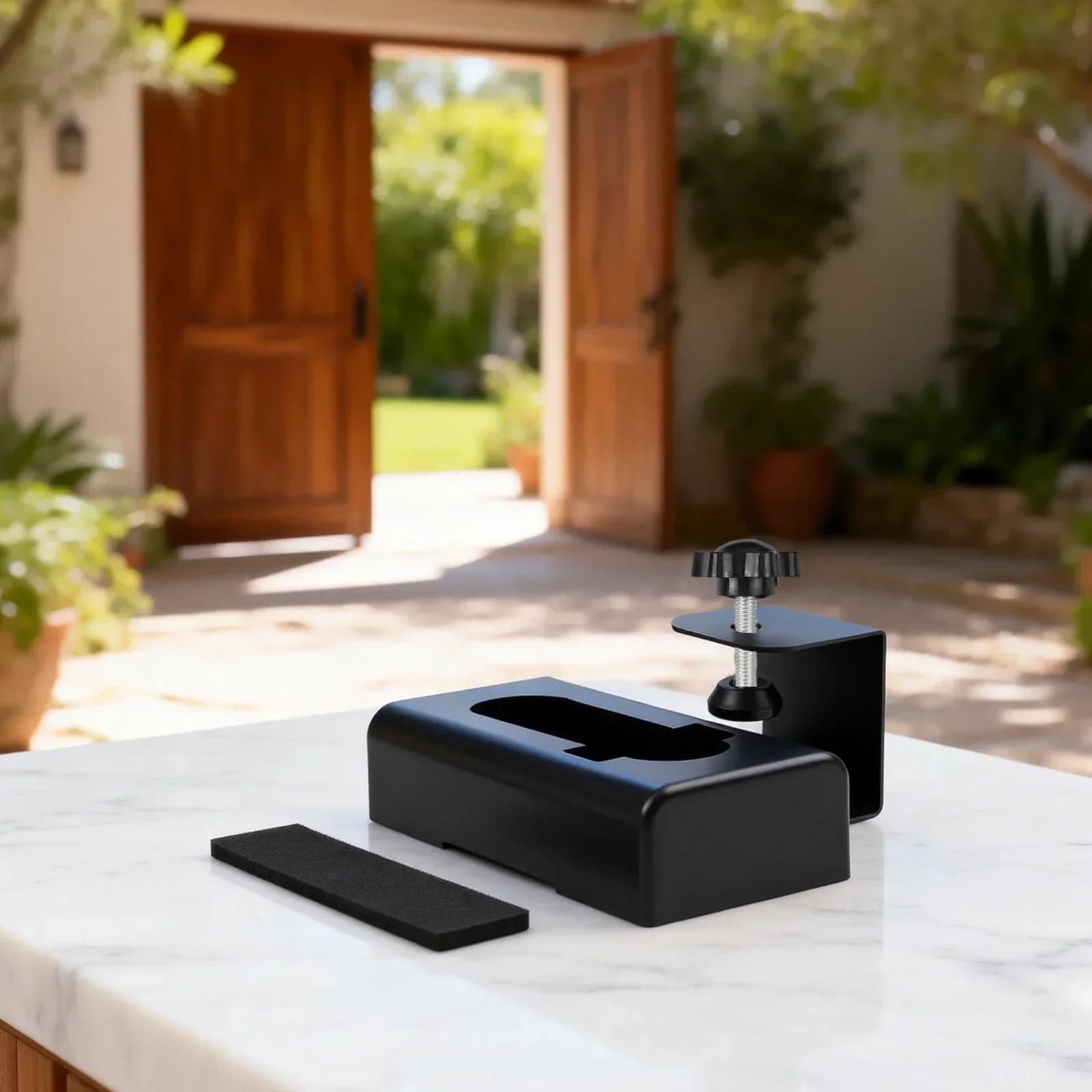 Supporto per Campanello Antifurto Senza Foratura Compatibile con Video Doorbell 1 2 3, Fornisce un Fissaggio Sicuro per Prevenire la Rimozione