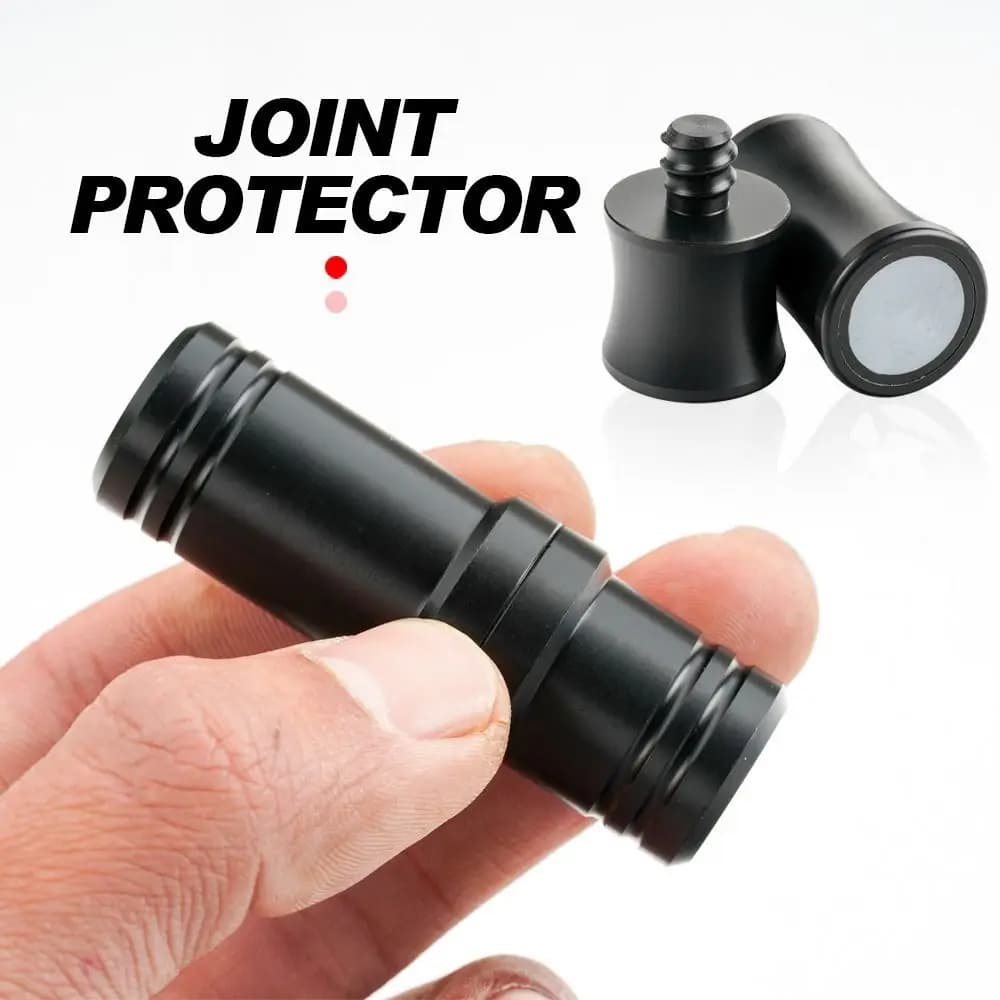 1 set di protezioni per giunti per stecche da biliardo speciali durevoli Set di tappi per giunti in plastica nera Accessori da biliardo per Uni Loc Wavy