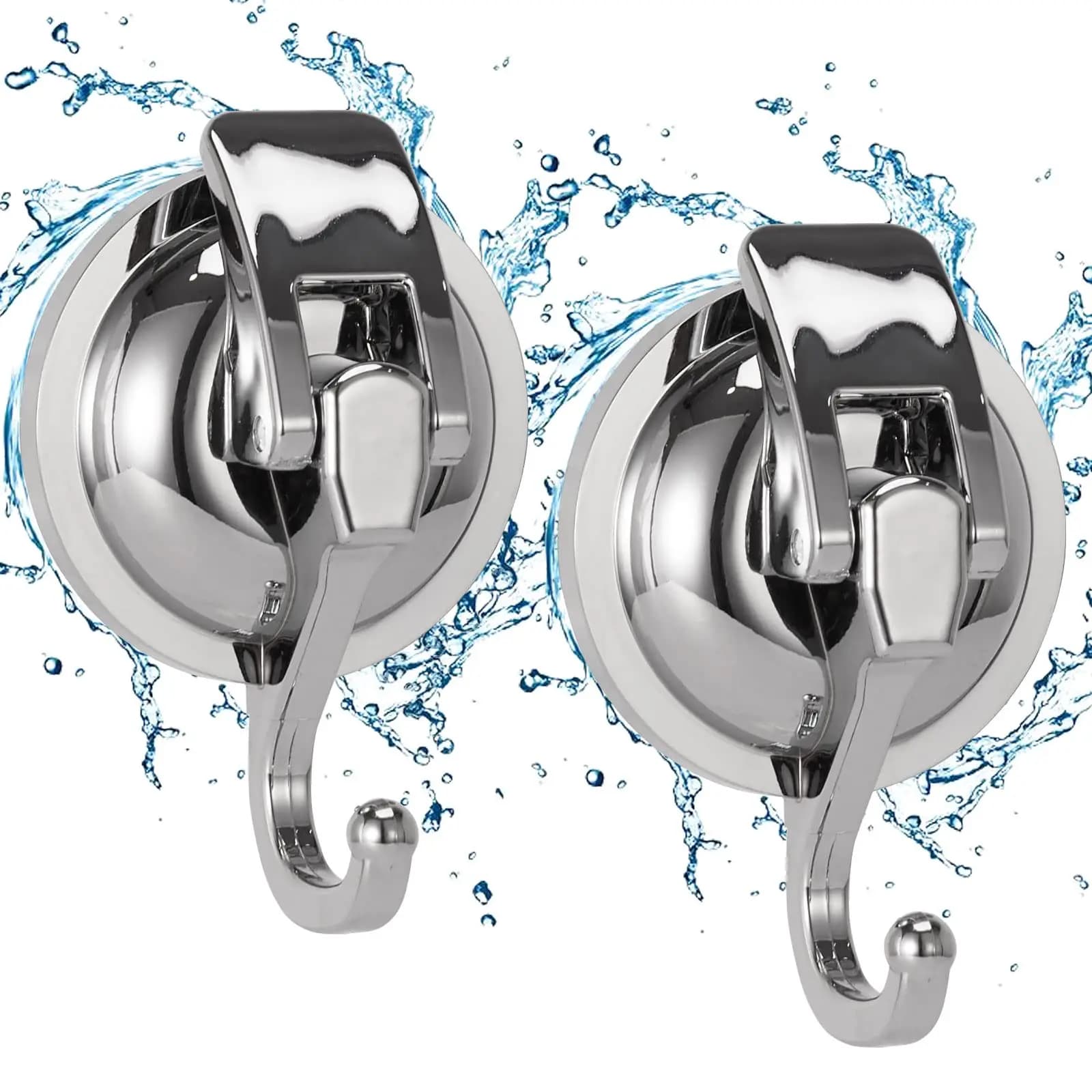 Ganci a tazza riutilizzabili per doccia senza punzonatura ganci da cucina ad aspirazione ganci a ventosa per cucina bagno doccia