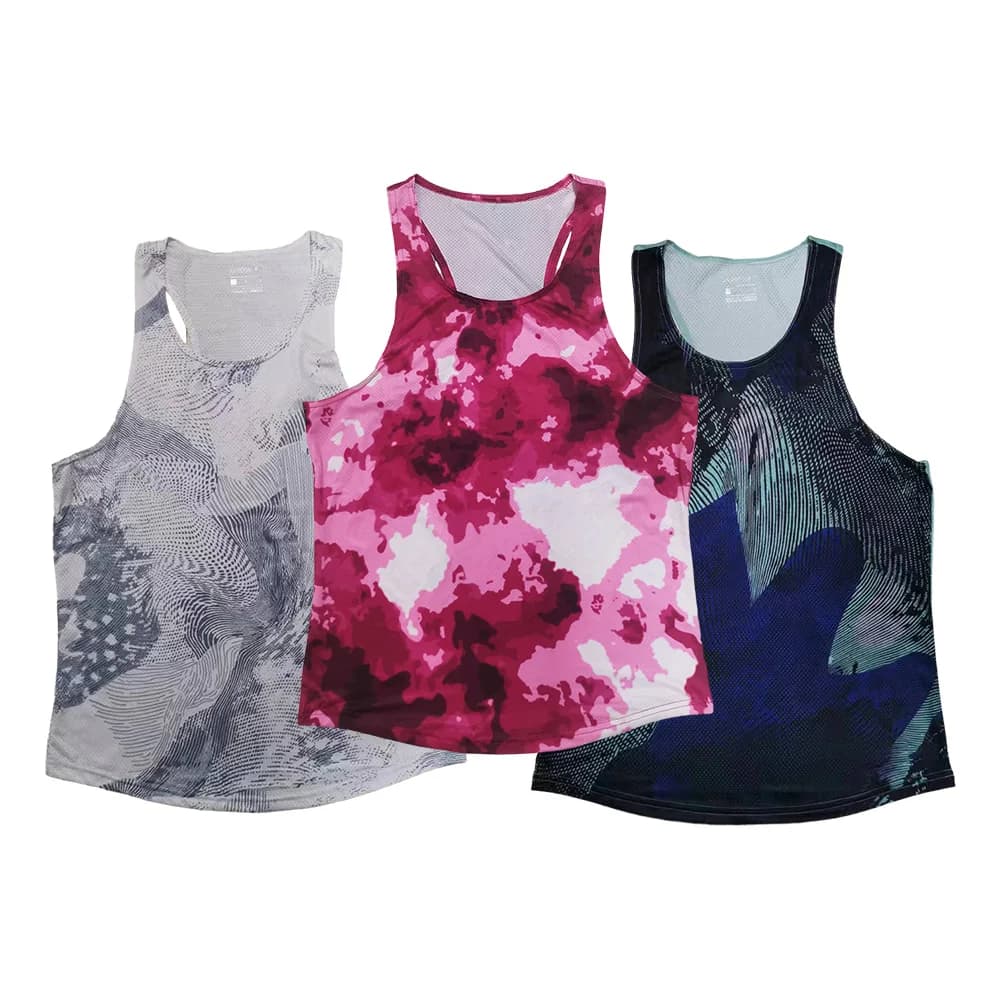 Men's Canotta Running Vest Fitness Shirt Sleeveless Fitness Shirt Men's Clothing Athletic Track Canoe