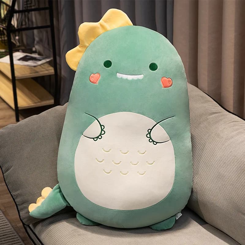 Giocattolo Squishy Kawaii, Cuscino a Forma di Dinosauro o Cane Shiba Inu, Peluche Carino, Bambola Coniglio, Cuscino per Dormire