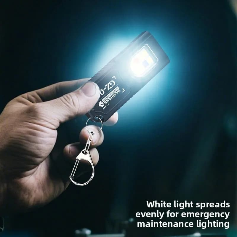 Night Cycling Light, Front Light, Strong Light Flashlight, Mountain Road Cycling Light, Rainproof, Waterproof, Rechargeable