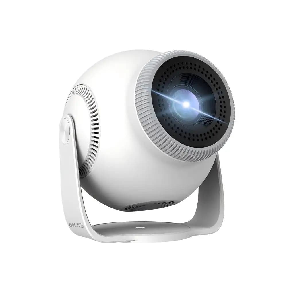 TP360 Android 14 Auto Focus Mini Projector 450 ANSI 720P HD 8K Decoding, Portable Outdoor Smart Home Theater Movie Projector