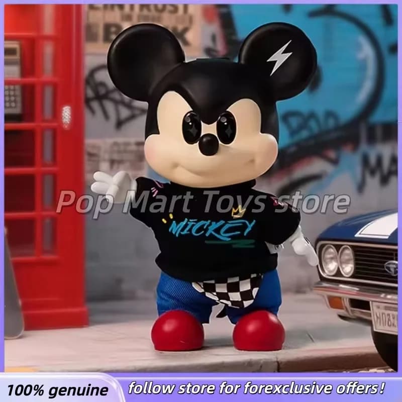 Nuova Serie Originale Mickey Everyday Ootd - Blind Box in Vinile e Peluche, Simpatica Statuetta Anime da Collezione, Giocattolo alla Moda, Regalo per i Fan