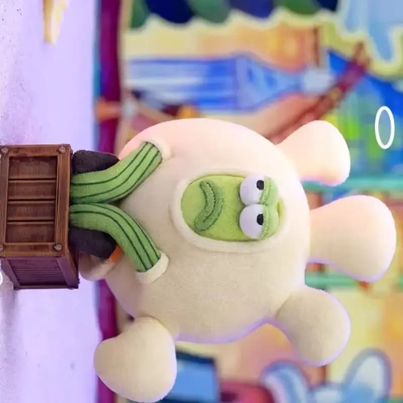 POP MART Bikini Bottom Buddies 2 Series - Peluche Strano e Trendy - Blind Box a Sorpresa - Mystery Box - Action Figure da Collezione - Regalo