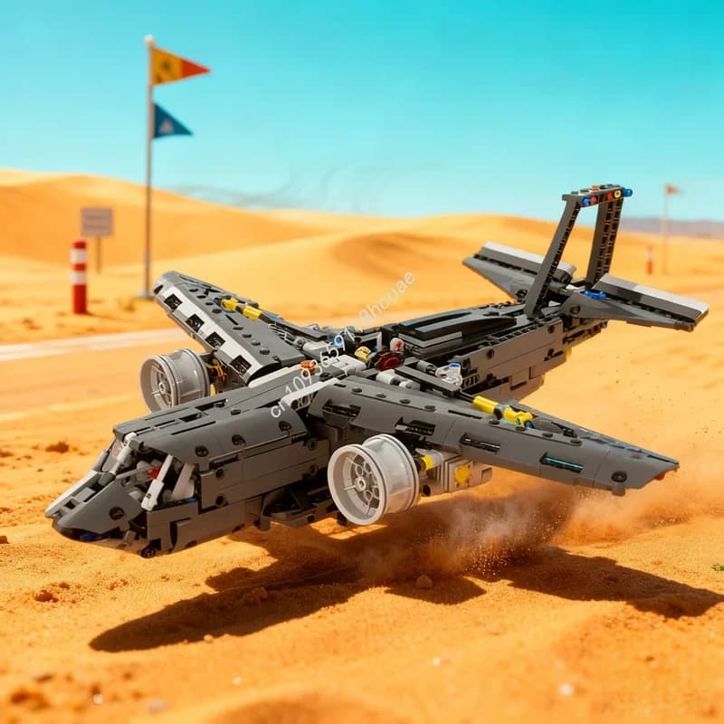 788pcs MOC Cargo Plane B Model Technical Building blocks toys Construction DIY creative Education Kids Christmas gifts Birthday