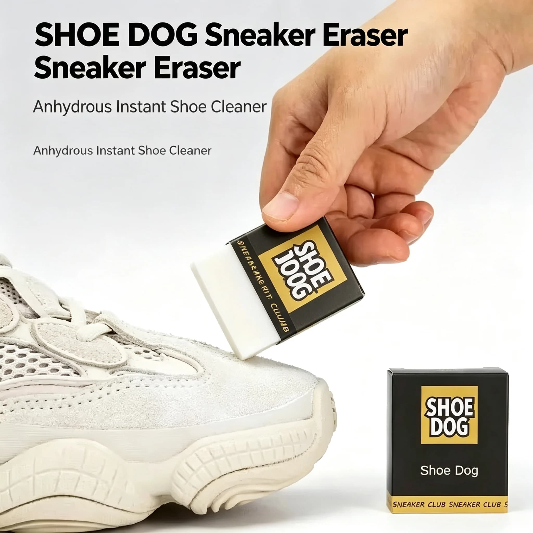 Rubber for Cleaning Shoes Super Clean Shoe Rubber for Shoe Brush Rubber Block Suede Leather for Shoe Care Skin Detergent for Leather