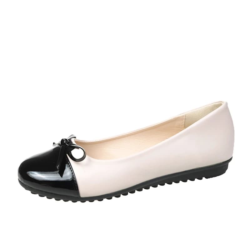 Nuove Scarpe Ballerine Moda 2026, Mocassini Comodi Antiscivolo in Pelle per Donna, Eleganti con Fiocco, Scarpe Singole da Donna 35-43