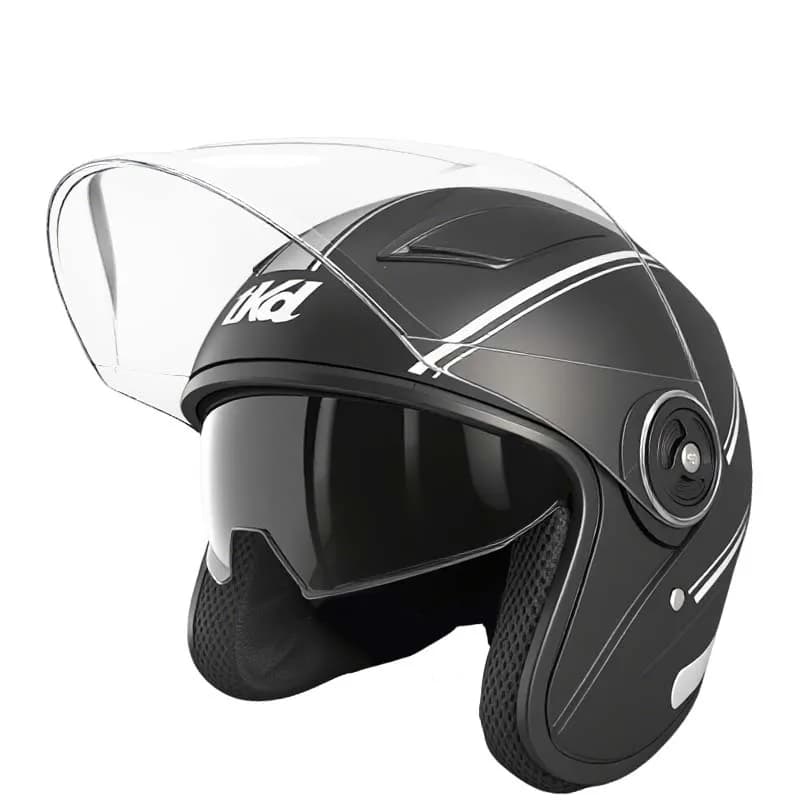 Vintage Bike Helmet, 4/3 style electric bike safety helmet for all seasons