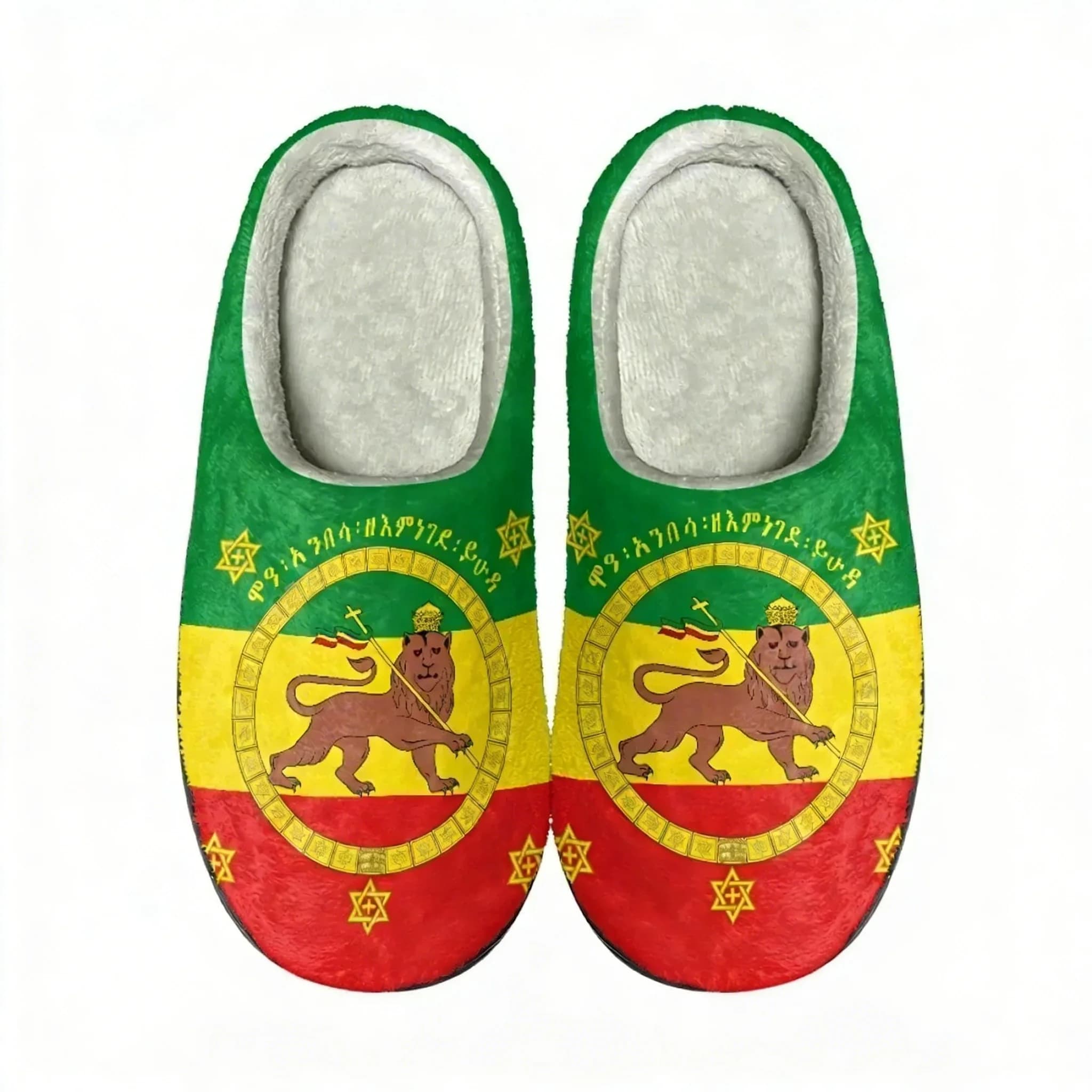 Pantofole invernali in cotone slip-on con stampa bandiera nazionale Tonga Giamaica, pantofole da donna in cotone per interni, con suola morbida, calde per la casa