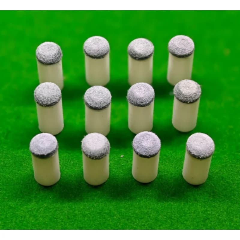 10PCS 9/10/12/13mm Plastic Billiard Cue Spout Head Protector Pool Recreational Replacement Billiard Snooker Accessories Chalk