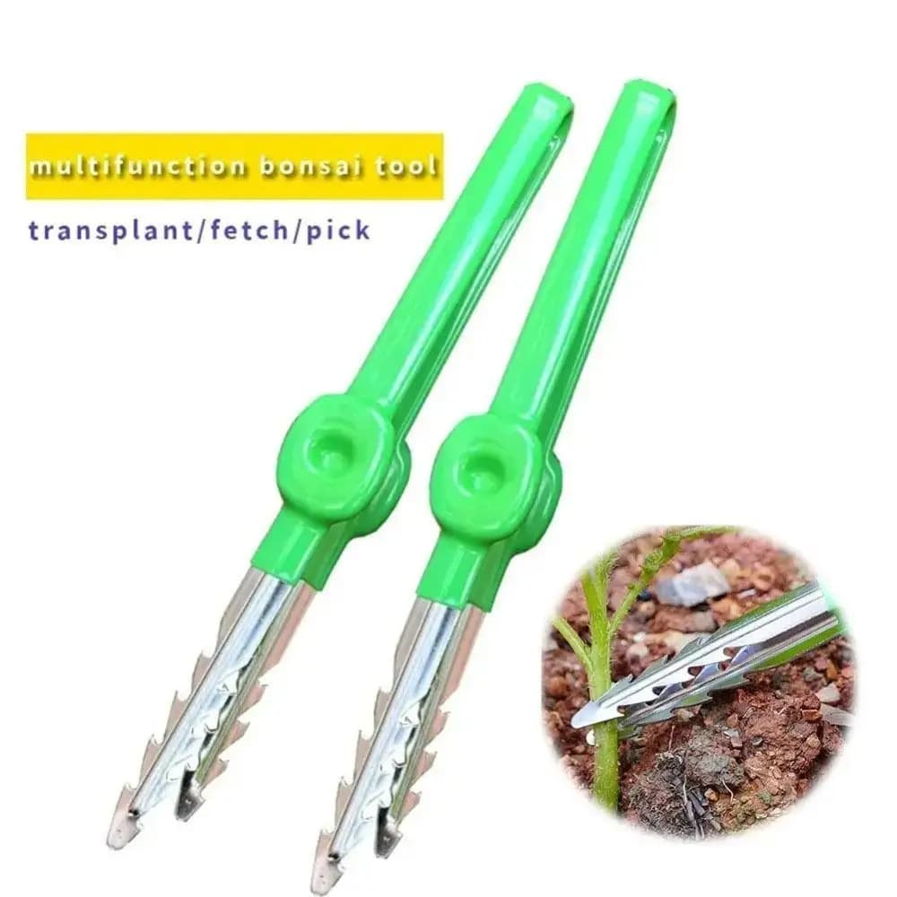 Outdoor Garden Weeding Clip Gardening Tweezers Succulent Plant Weeding Transplanting Potted Transplant Seedlings Tweezers