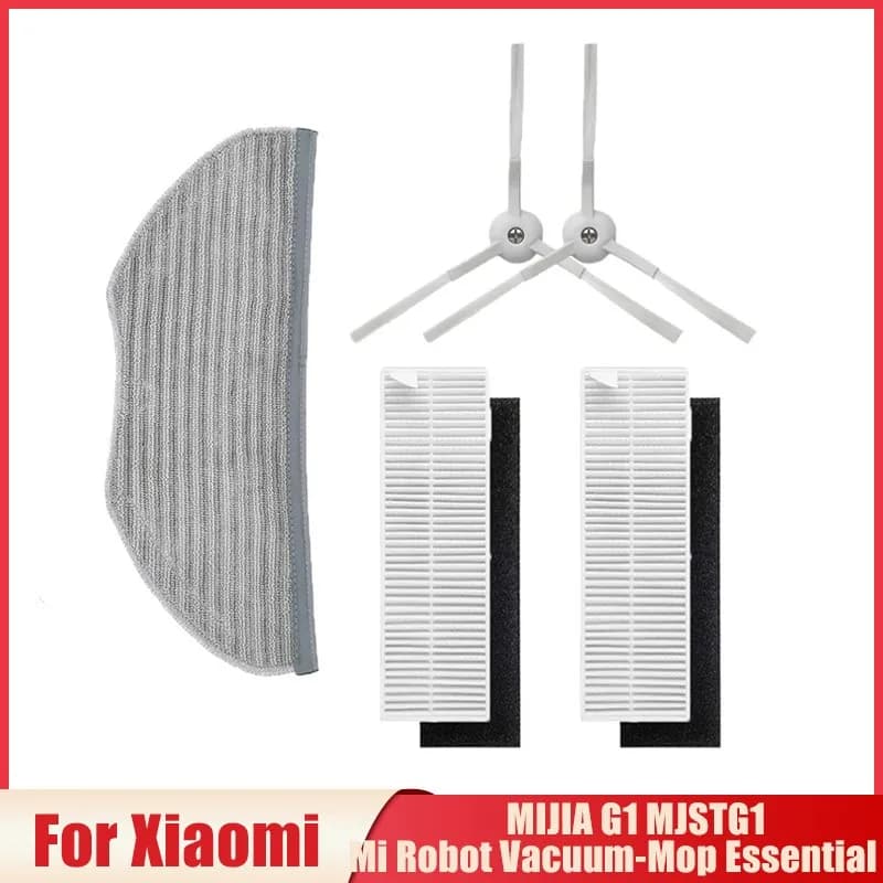 Di ricambio Per XIAOMI NORMA MIJIA G1 MJSTG1 Mi Robot Aspirapolvere-Mop Essenziale Pulitore Filtro Hepa Spugna Filtro Principale Spazzola Laterale parti
