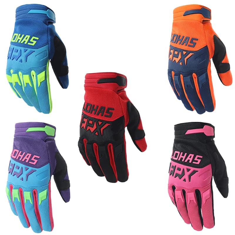 LOHAS FPX Men's Off-road Racing Gloves Downhill Mountain Bike Motorcycle Full Finger Gloves Dirt Bike ATV MX UTV BMX Off-Road