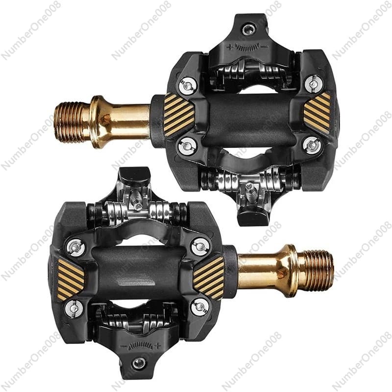 Mountain bike clamping pedals Pedals with bearing DU ultralight self-locking Pedals for mountain bike M8100 Carbon fiber