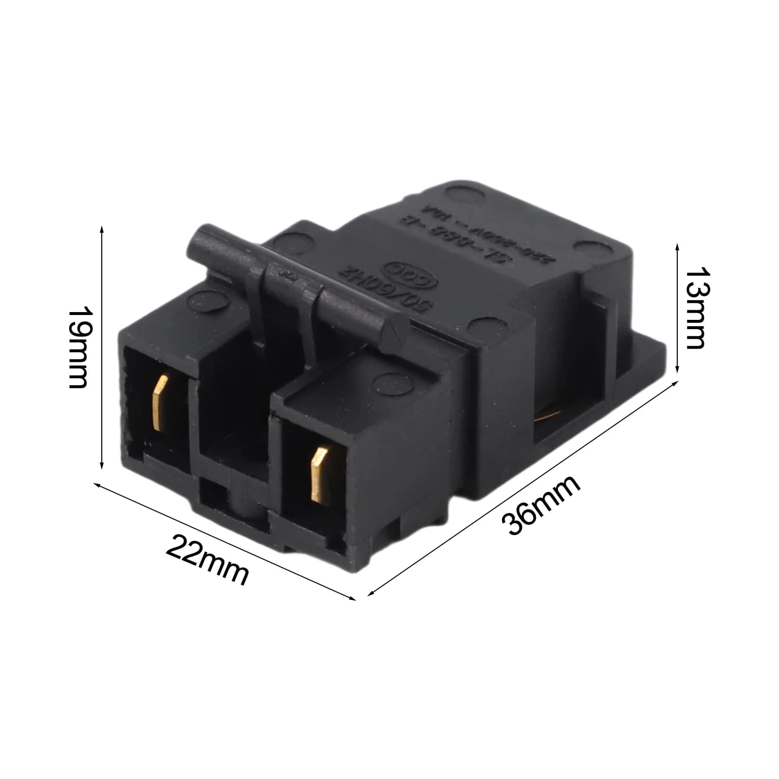Termostato di Ricambio TM-XD-3 per Bollitore Elettrico SL 888 B, 250V 13A, Regolatore di Temperatura a Pulsante per Uso Domestico e Cucina