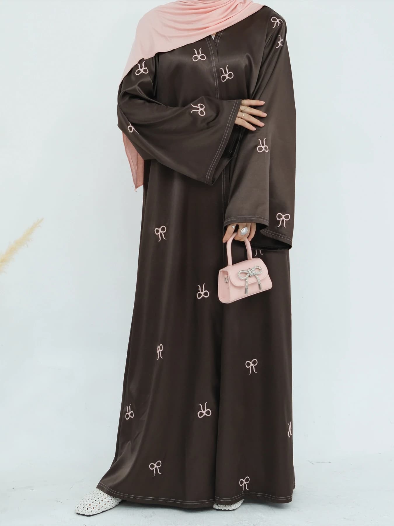 Eid Muslim Abaya Open for Women Cardigan Dresses Long Dresses Rainbow Embroidery Ramadan Dresses Morocco Dubai Abaya Caftano Jalabiya