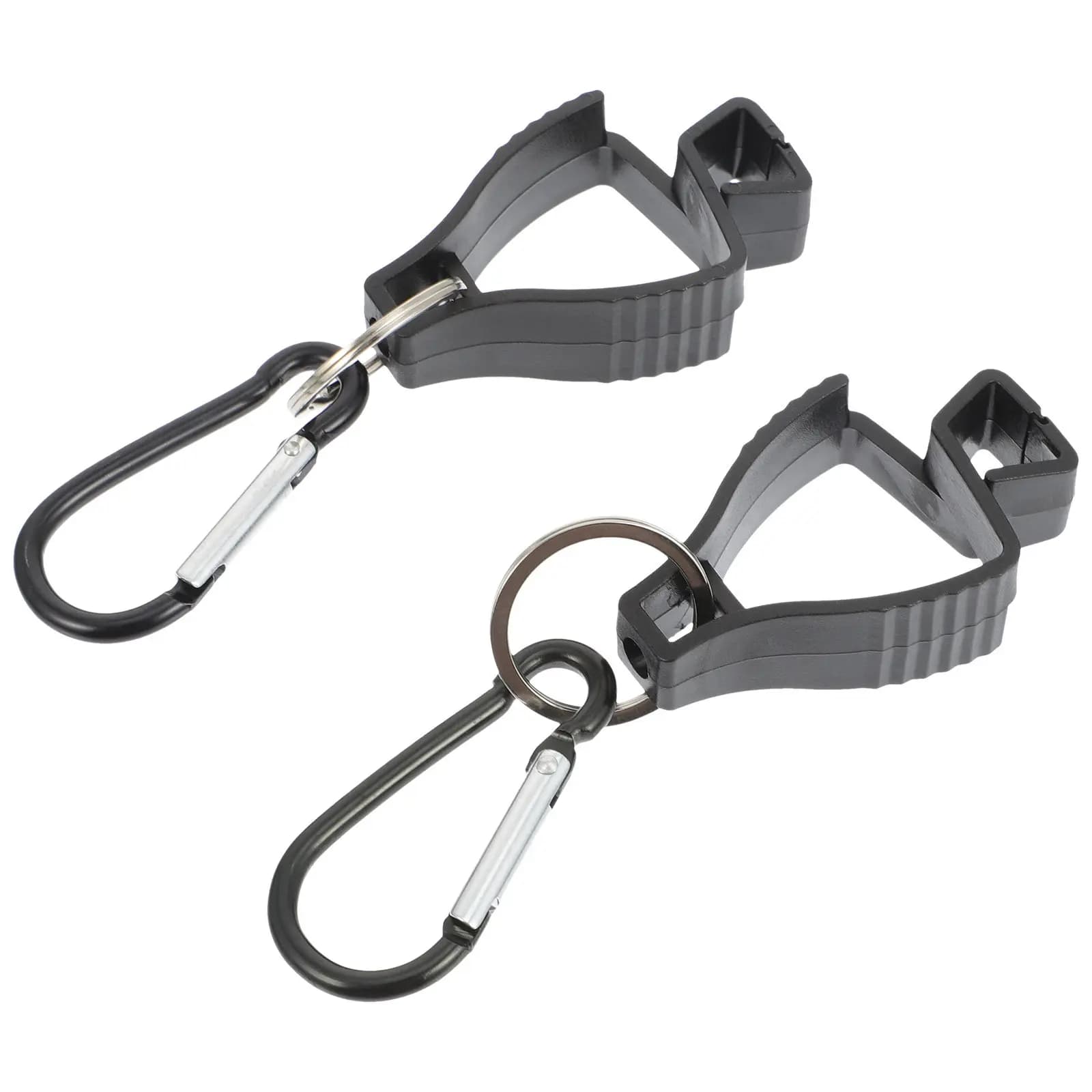2 Pezzi Ganci Versatili da Cintura per Guanti, Clip da Esterno per Occhiali da Sole, Asciugamani, Guanti da Lavoro e Costruzione