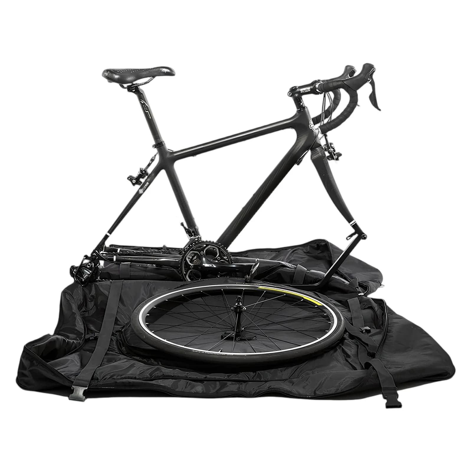 Borsa per Bicicletta con Ruote, Borsa per Trasporto e Conservazione Bici, Adatta per Bici da Strada e TT