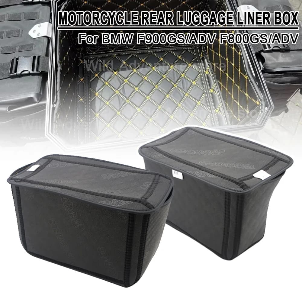 Borsa Interna per Bauletto Posteriore Moto F900GS, Contenitore Interno per Valigia Laterale BMW F800GS F 900GS 800GS ADV 2024-25 2026
