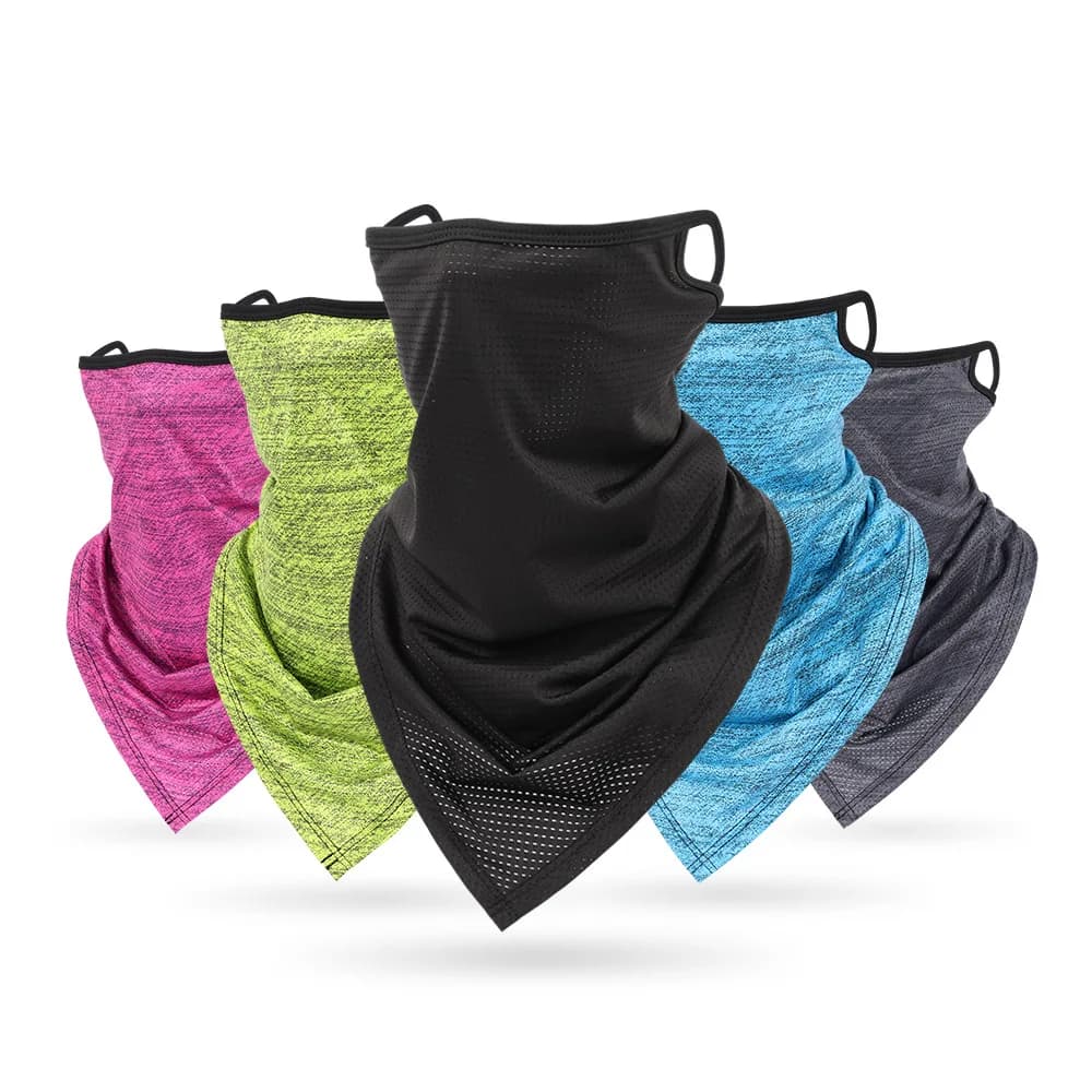 Sport Balaclavas facial mask UV Protection Scarf for Beach cycling Ski Facemask riding Neck Gaiter Cooling scarf Bandanas