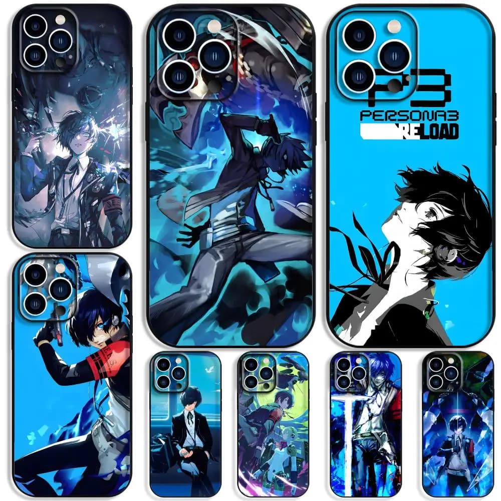Game persona 3 r-reload Phone Case for iPhone 17e 17 16e 16 15 14 13 12 11 Pro Max Mini X XR XSMax Air Plus Soft Silicone Cover