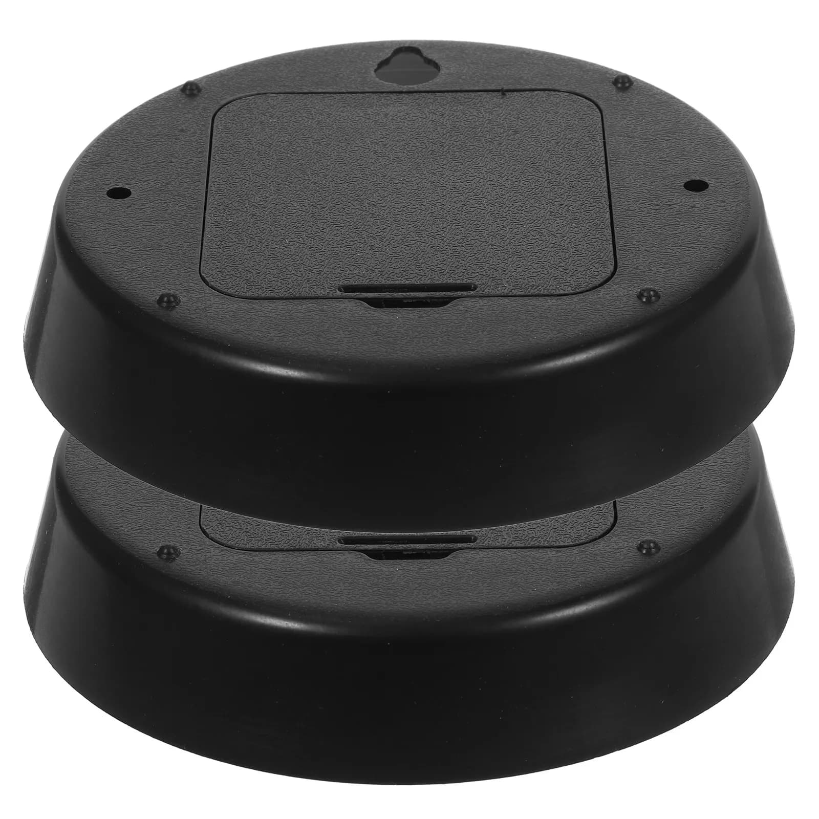 2 Pieces of Replacement for Watches, Plastic Covers for Mechanisms, Rear Covers for Reparation and Maintenance of Wall Clocks