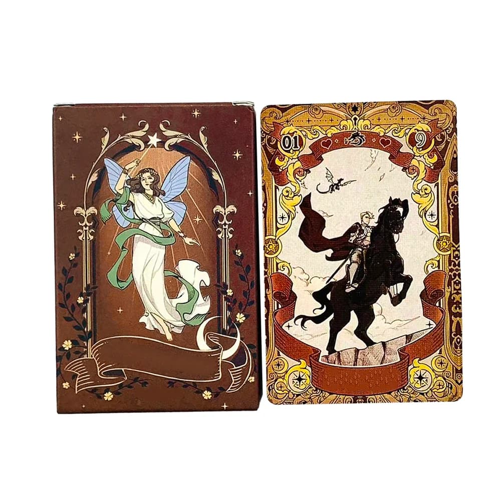 Gioco di carte 42 pezzi Splendidamente progettato per giochi da tavolo e lettura dei tarocchi, carte da gioco per feste in famiglia che regalano regali